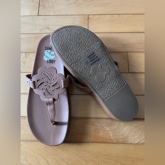 Brand new Sam and Libby sandals Brown Size 9 Thong Flats - Picture 6 of 6